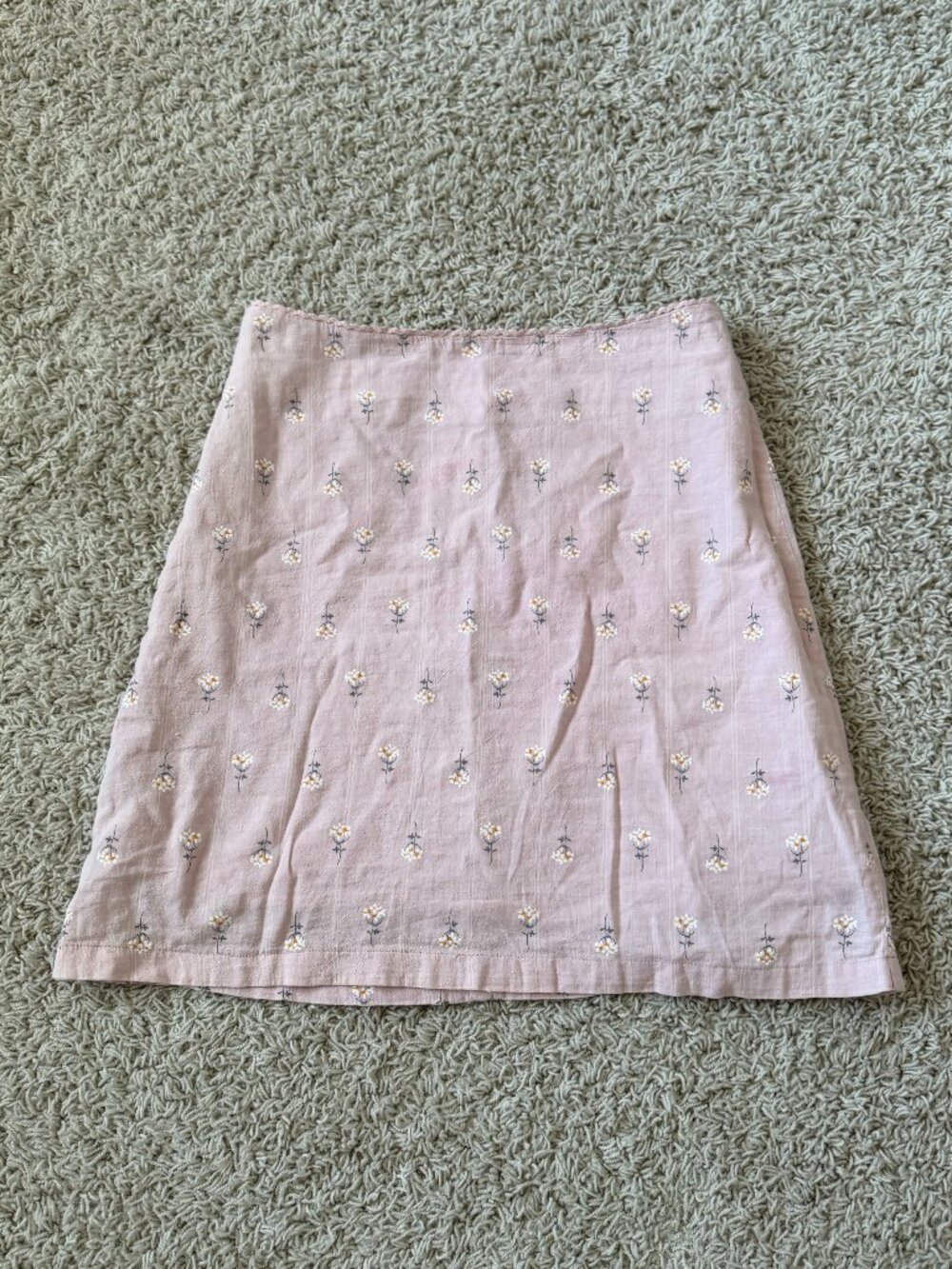 Brandy Melville John Galt Phoebe Mini Skirt Pink Floral